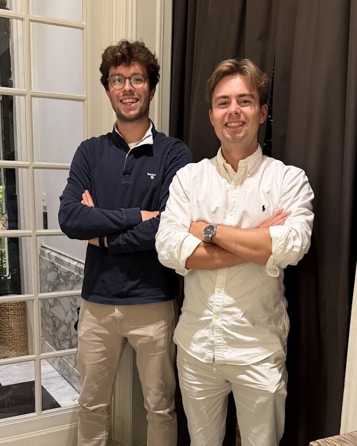 Alexander Joossens en Daan Tullen, de oprichters van DecisionFlow